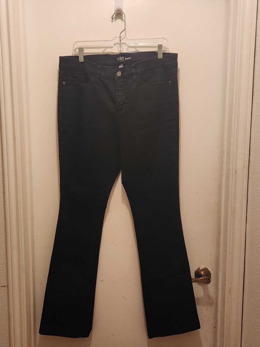 New York & Company Black Bootcut Jeans